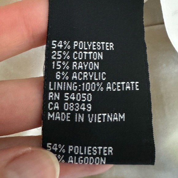 Nine West separates jacket, size 2, great fit and fabric. Very good condition - Picture 6 of 9